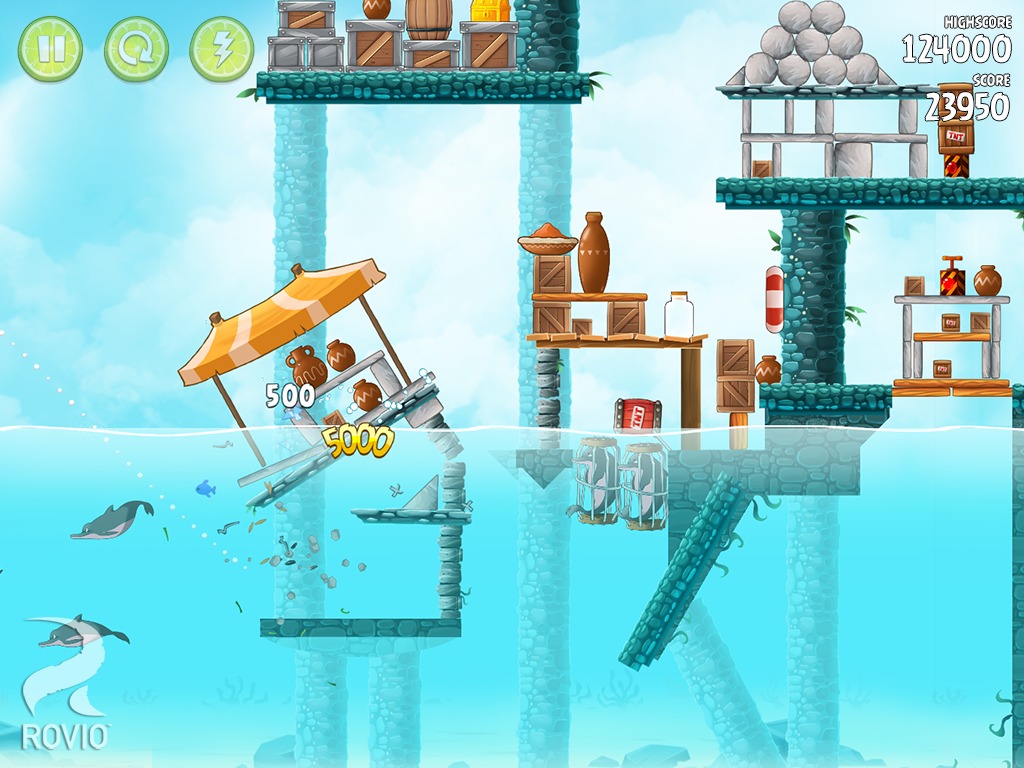 Angry Birds Rio Update Brings Water And Dolphins Android Community