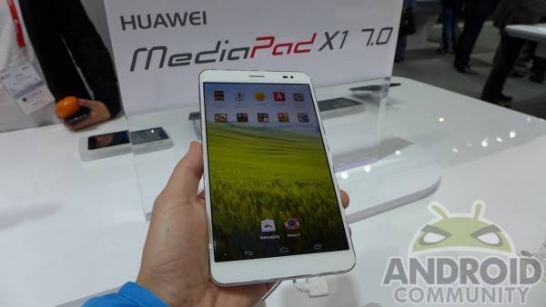 Huawei MediaPad X1 7.0 hands-on - Android Community