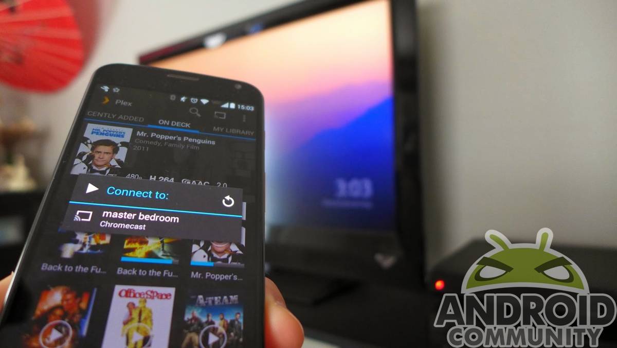 plex chromecast with google tv