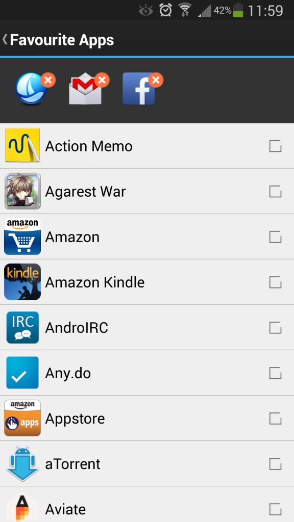 Sidebar Launcher keeps your favorite actions just a swipe away