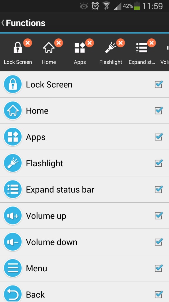 Sidebar Launcher keeps your favorite actions just a swipe away