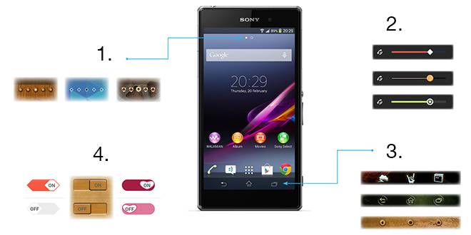 Xperia Themes Lets You Play Dress Up With Your Xperia Smartphone Android Community