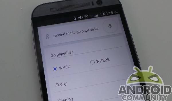 Google Now Paperless AC