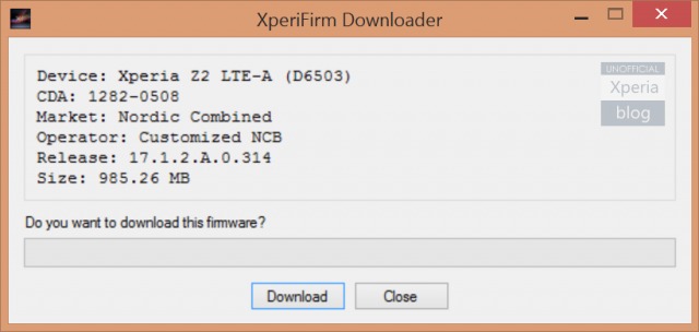 Download Official Xperia Firmware With Xperifirm Android Community