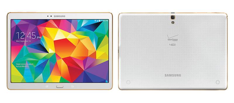 Samsung Galaxy Tab S 10.5 with Verizon 4G LTE