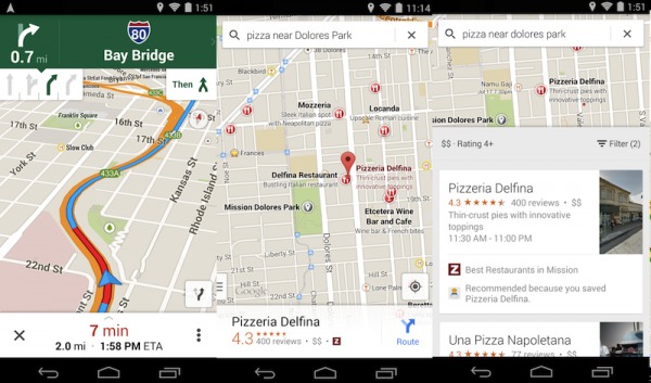 google turn by turn navigation 2