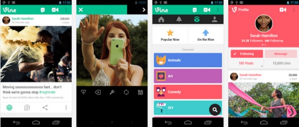 Vine App For Android Updated New Camera Features Unlocked Android Community