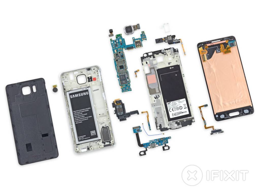 Samsung Galaxy Alpha gets the iFixit teardown treatment - Android Community