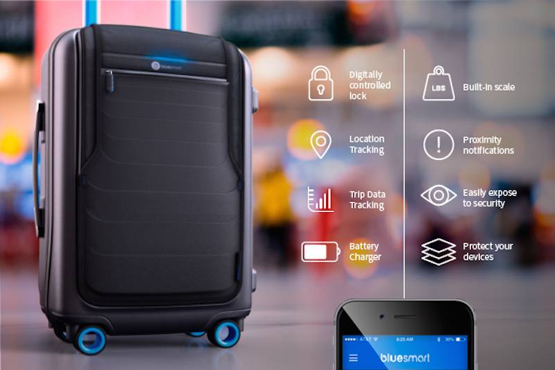 bluesmart smart carry-on luggage