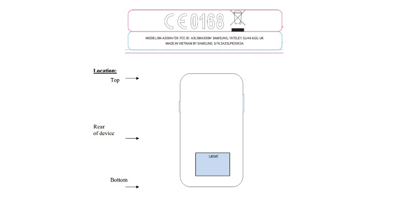 Samsung Galaxy A3 Passes Through the FCC