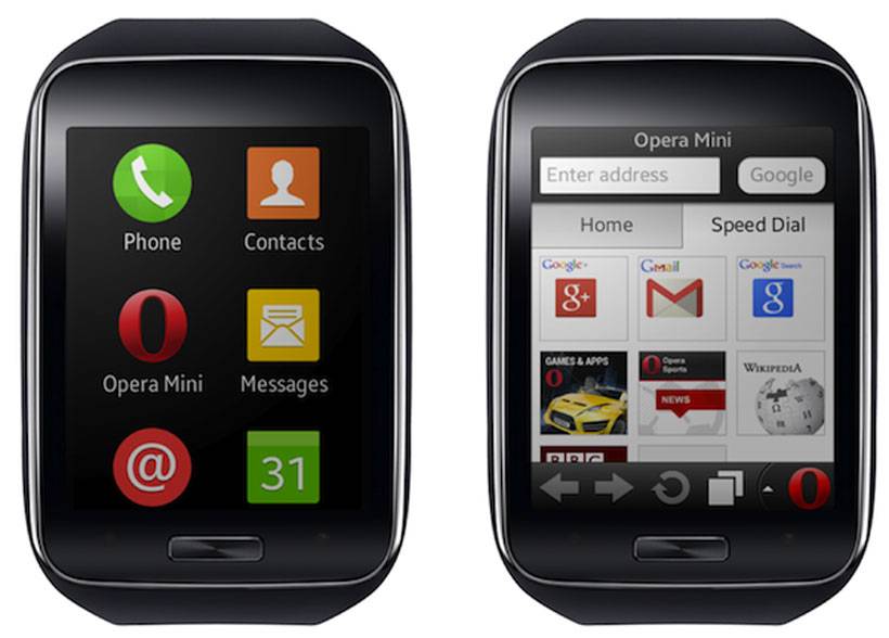 Smartwatch with cheap internet browser