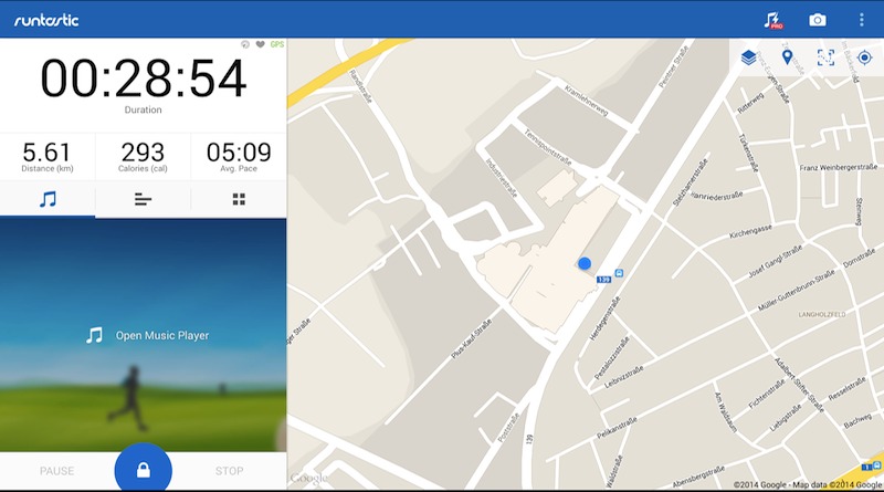 runtastic app