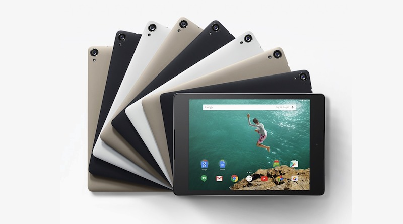 HTC Nexus 9 Android tablet