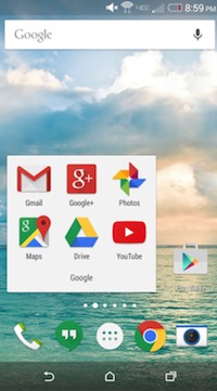 Google Now Launcher Material Design 2