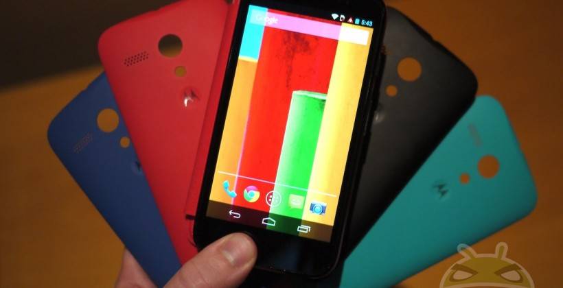 Motorola Moto G 1st Gen Android 5.0 Lollipop Software Update