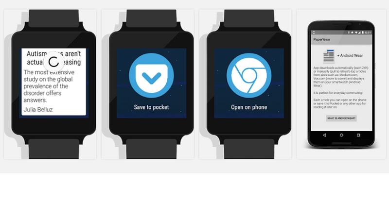 PaperWear Android Wear app