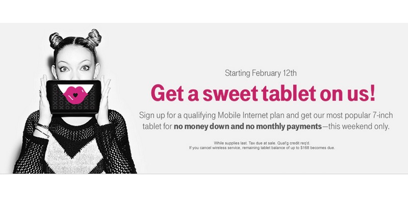 T-Mobile Sweet Tablet Offer