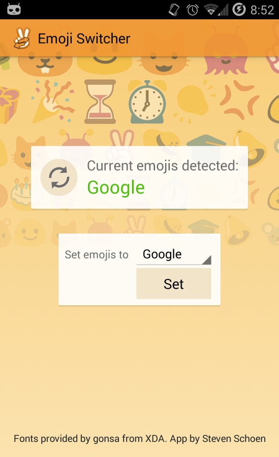 emoji switcher android app