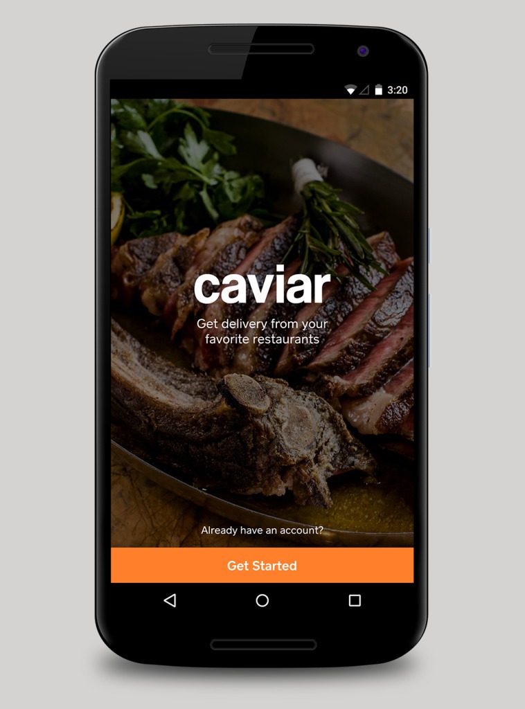 Es fusible Lugar de nacimiento Caviar app now available in Android for your food delivery needs - Android  Community