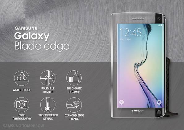 Samsung Galaxy BLADE edge Chef’s Edition 