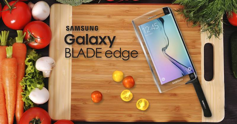 Samsung Galaxy BLADE edge Chef’s Edition