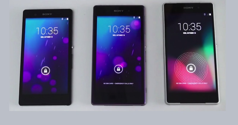 Sony Xperia Z Android 5.0 Lollipop smartphones