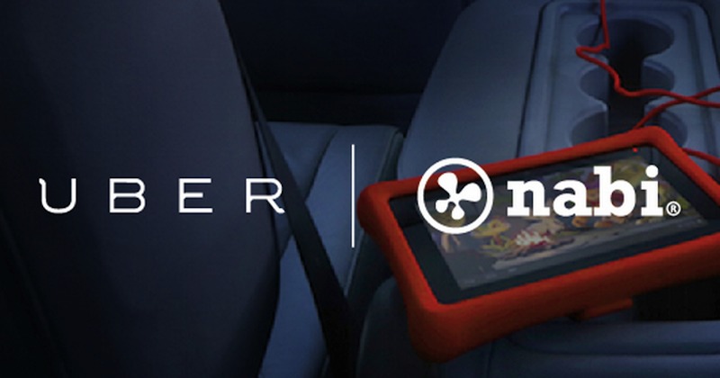 UBER uberFamily rides fuhu nabi 2 tablet