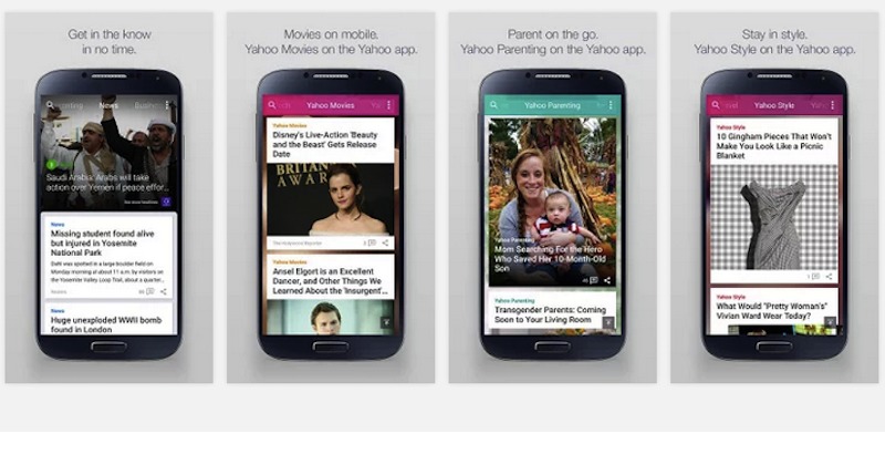 YAHOO App for Android