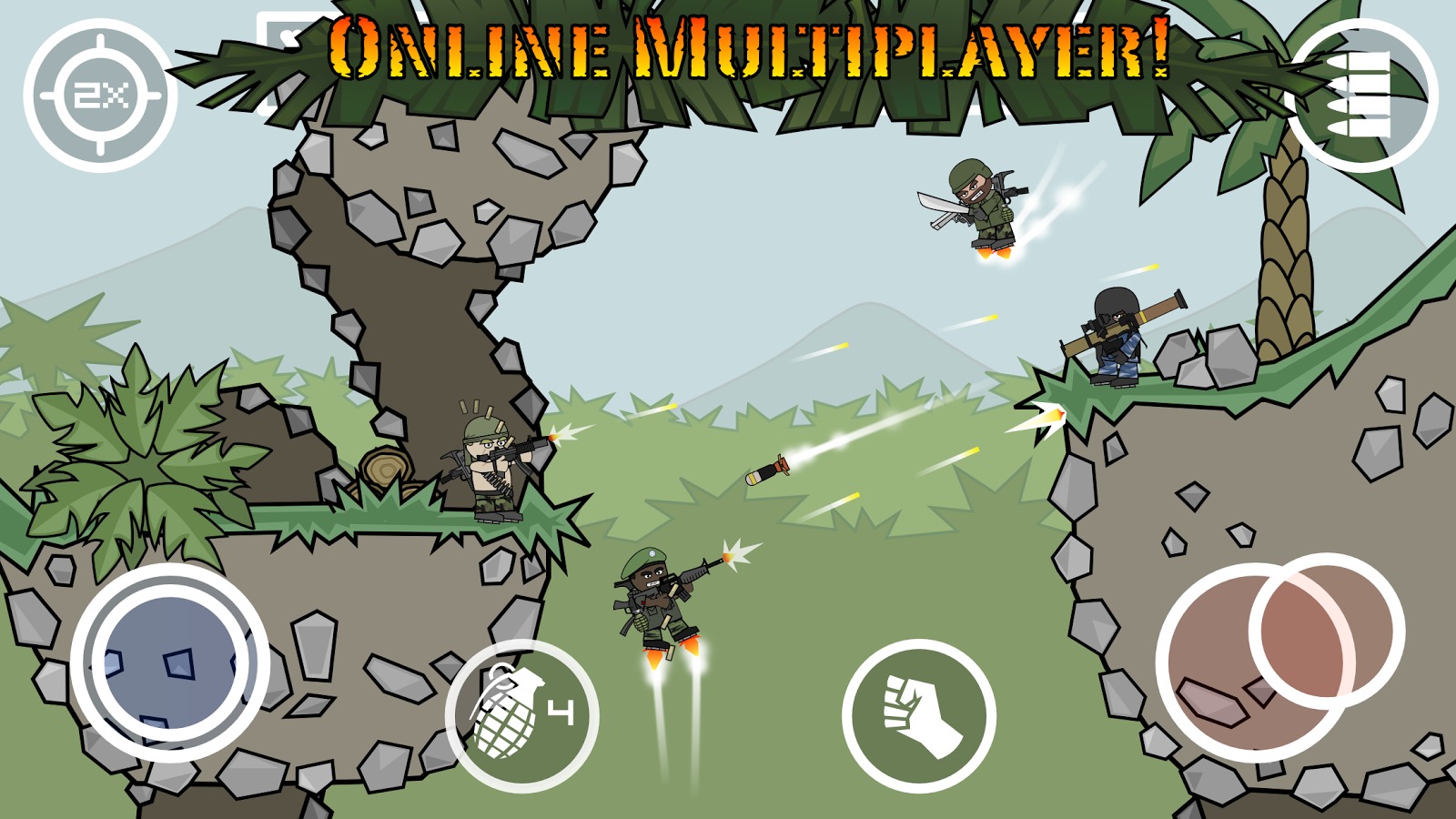 doodle army 2 mini militia online