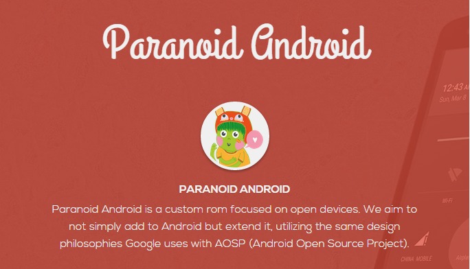 Как установить paranoid android