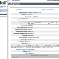 Bluetooth certification Samsung Galaxy S6 Active