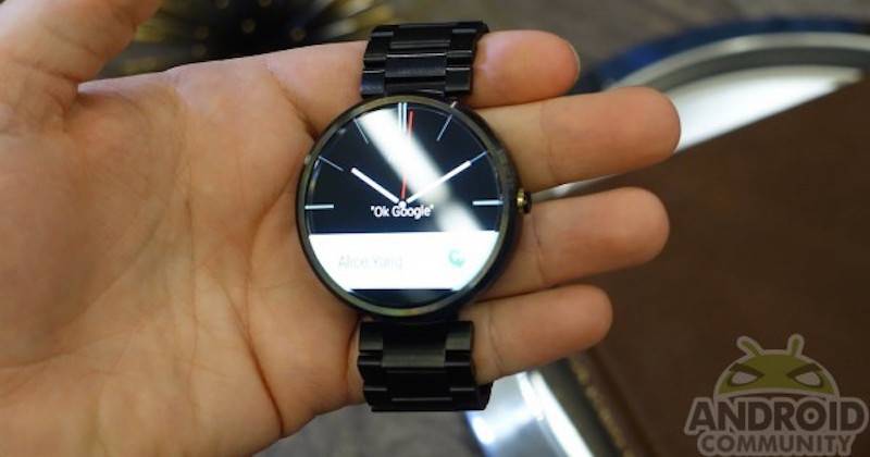 Motorola Moto 360 Android Wear Smartwatch