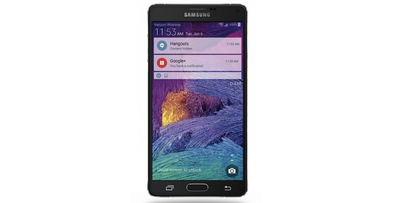 Samsung Galaxy Note 4 Android 5.0 Lollipop