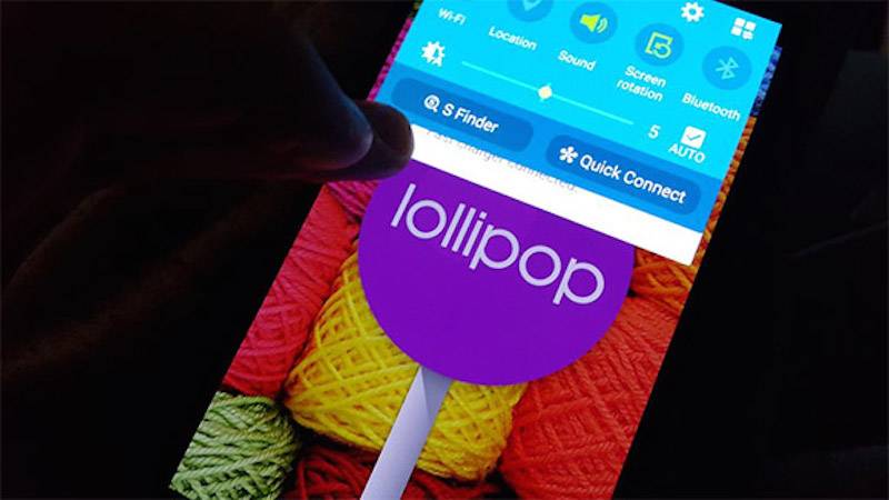 Samsung Galaxy S4 Android Lollipop