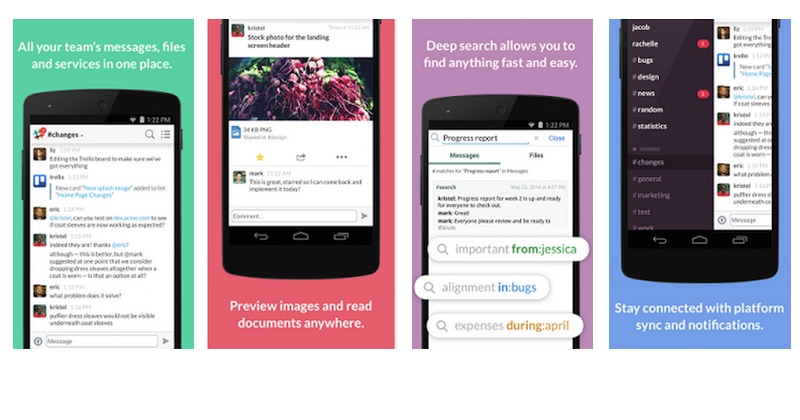 Slack for Android app update