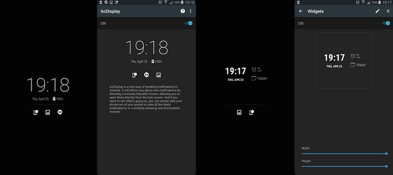 acdisplay 3.4 wdiget