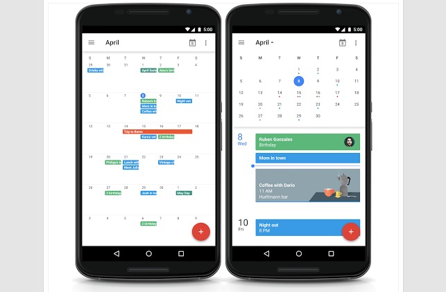 Google Calendar update brings back month view in new update Android