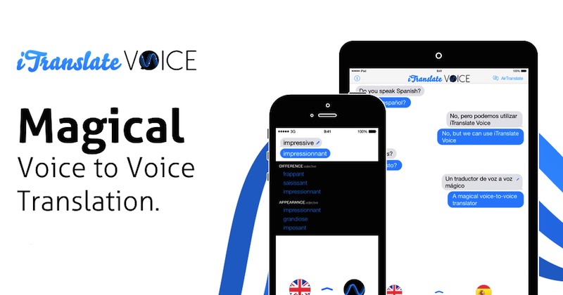 iTranslate Voice app