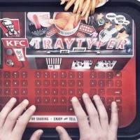 KFC Food tray bluetooth keyboard