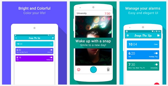Snap Me Up is an alarm clock and selfie-keeper in one unique app - Android  Community