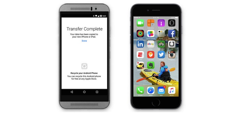 Android to Apple iOS Move