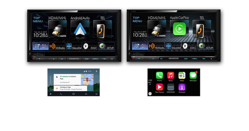 KENWOOD Multimedia Receivers with Android Auto