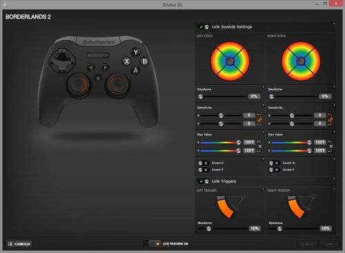 STEELSERIES STRATUS XL WIRELESS GAMING CONTROLLER 2