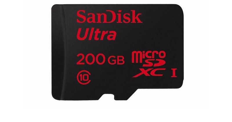SanDisk Ultra 200GB Micro SD a 2