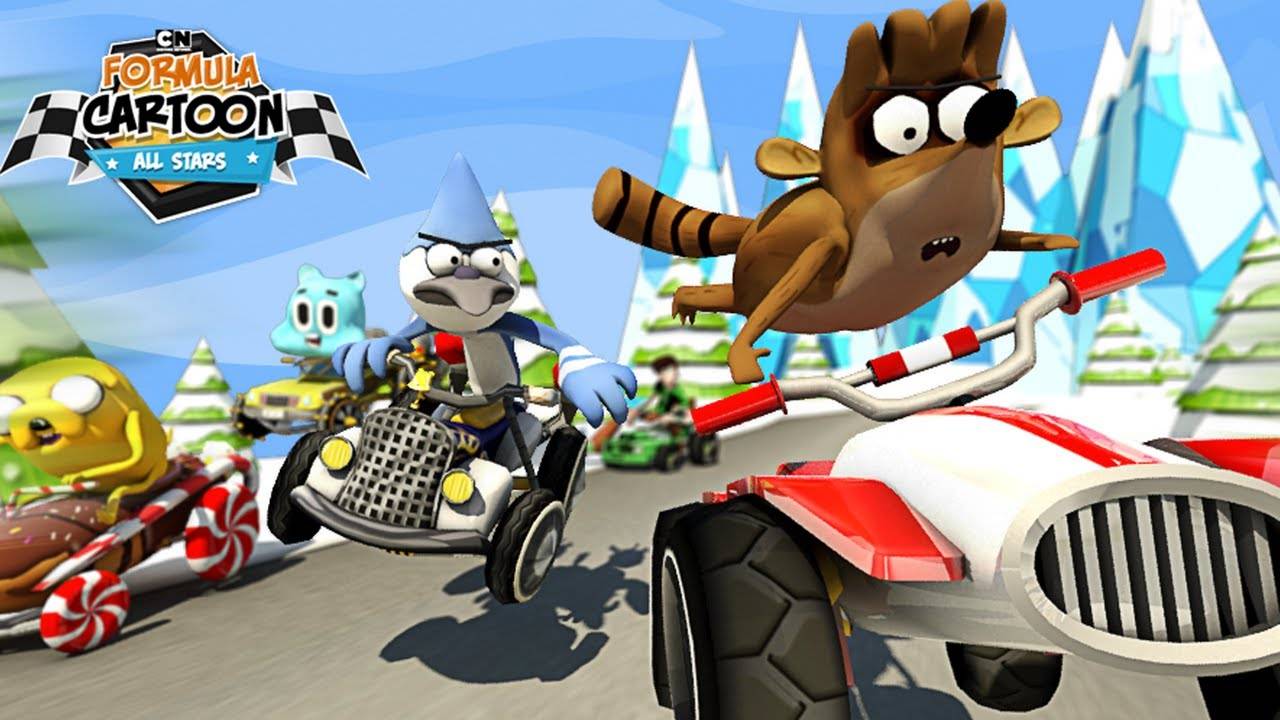 Race with your favorite Cartoon Network star in Formula Cartoon All