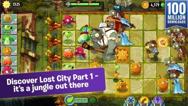 Plants vs. Zombies 2: Lost City Part 1 - jethropaler