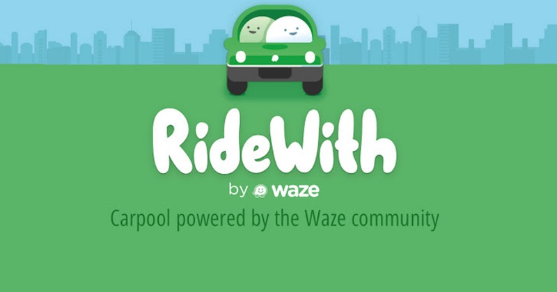 Waze RideWith carpool