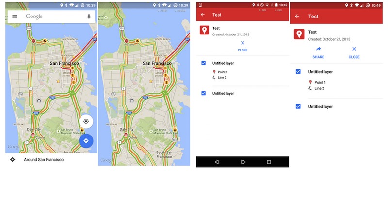 google maps apk versions