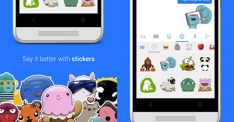 google messenger stickers