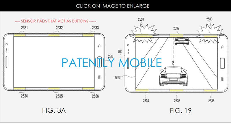 samsung invisible buttons sensor